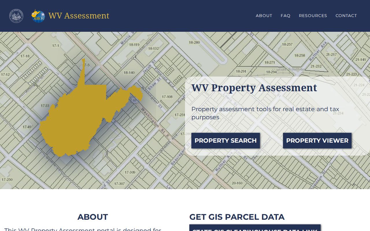 West Virginia Property Assessment search with value filters and prior ownership mode